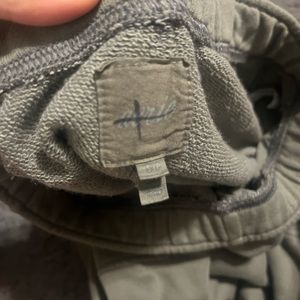 Aerie wide leg green sweatpants